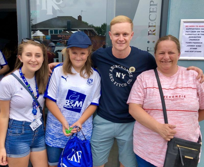 Tranmere Rovers fans recieve sensory packs