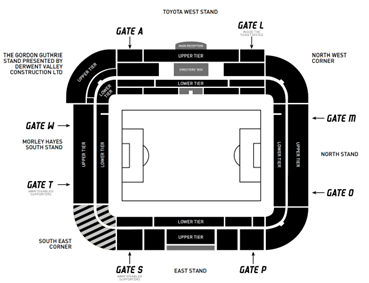 Stadium map