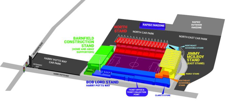 Stadium map