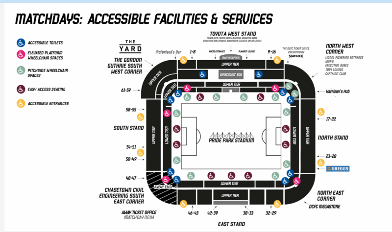 Stadium map